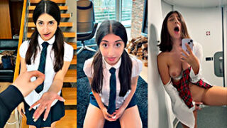 Video xxx de Milena Grace haciendose una rica paja en un avión