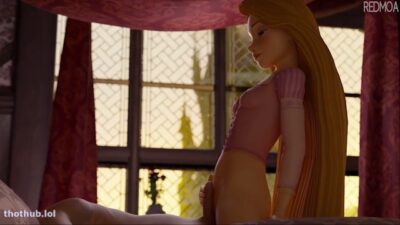Rapunzel Riding the Prince’s Dick