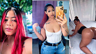 Dominicana Clowy Dilone loca de que le rompan el culo