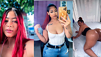 Dominicana Clowy Dilone loca de que le rompan el culo