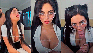 Colegiala Brenda Trindade singando muy duro en cuatro