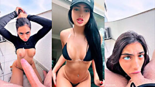 Brenda Trindade es una experta mamando guebo grande