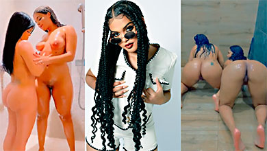 Dominicana Lina Soto de puta con una amiga lesbiana