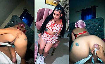 Dominicana singando muy bien hasta sacarle toda su leche