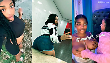 Dominicana Sindy Ruiz y Blue Queen en sexo lesbico