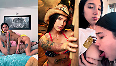 Hermanas gemelas Valen_Or y Alice Roger Vídeo porno lésbico