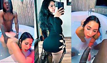 Mister Black rompiendo el toto de la Cosmicstella chilena