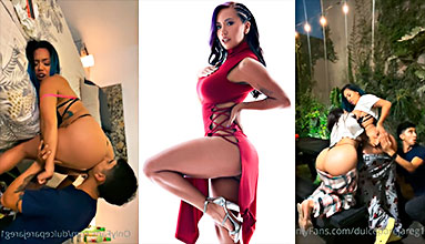 La zorra de Luna Bella singando muy bien en un ardiente en tríos