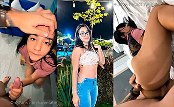 Video porno de Karen Sedano singando muy fuerte