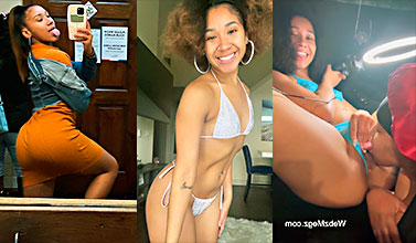 Little LanayisGreat y Drippin Velvet comiendose muy rico