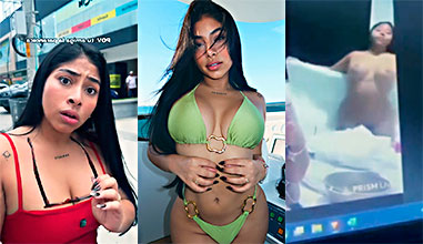 En la Casa de Alofoke, video de Karola desnuda a Red Live