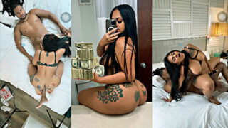 Santana Barber Shop singando con la colombiana luna cruz