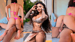 La linda zorra de Keren Canelon encima del guebo de un amigo