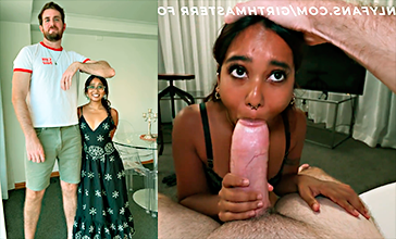 Little Mia Z se enfrenta al guebo extremo de GirthMasterr