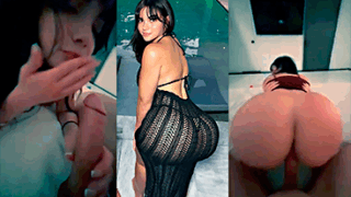 Salomé singando duro y recibiendo mucha leche en la boca