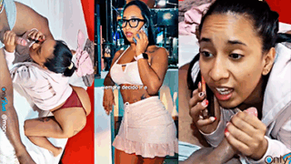 Puta Infiel hablando con su novio por celular y singando con otro