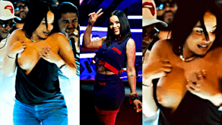 A Vitaly Sanchez En La Casa De Alofoke 2 por error se le sale una teta