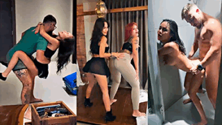 Vídeo porno de Max Sinbros en una ardiente orgía con dos asiaticas