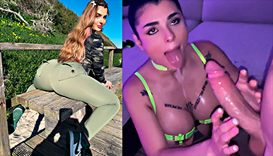 La española Nadja Rey quiere que le rompan el culo fuerte