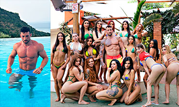 Máximo García Xxx 15 putas maníacas contra el señor Máximo García follando sin piedad