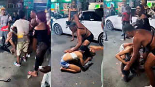 Bugarron Xxx, 2 maricones dominicanos acuden a los golpes en el Bugarrón del Barrio