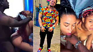 The Black Striper Xxx @elblackxx1994 2 putas dominicanas contra la bestia del striper negro follando