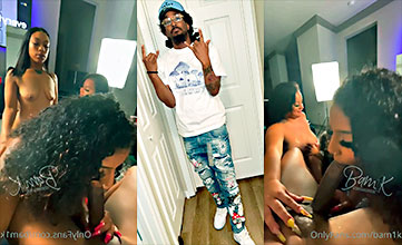 Bam1k Xxx 3 putas intensas contra la polla del negro Bam1k