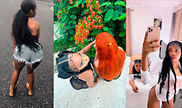 Layazly12 Xxx @mala_demala3003 @layazly12_oficial_ @lil_bebe.23 Abre las piernas y dámelo baby, dicen lesbianas dominicanas en tríos