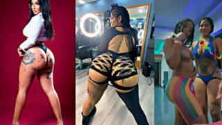 Yumeiry Martínez Xxx @_lapolla1902 Bailarina de Santana Yumeiry Martínez Con Un Par de Cueros Muy Calientes