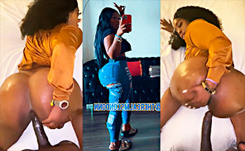 MS Londres Xxx @TherealMsL0ndon Vídeo porno de Shaunta Freeman (MS London) follándose a un negro