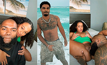 Morena folla intensamente con su negro hasta correrse