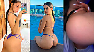 Yuleidy Santiago Xxx Dominicana blanca con las manos llenas de leche de la pajita tan grande