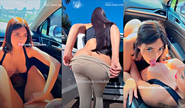 Brenda Trindade Xxx Brenda Trindade le saca la leche a su amiga lesbiana en el auto