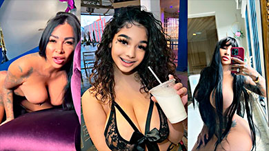 Lesbianas tetonas se follan muy bien a lo perrito con un consolador