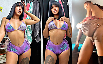 Colegiala dominicana dice que el maldito perro me hace correrme