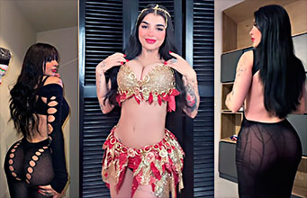 Karely Ruiz video porno La colegiala mexicana Karely le hace una garganta profunda a su chico