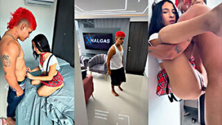 Manuela Álvarez Xxx Colegiala Manuela Álvarez follando duro con su hermanastro