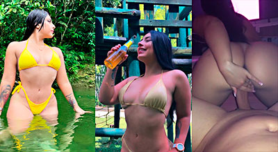 La colombiana Thaliahna Restrepo es una máquina de montar la polla