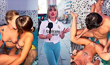 Carolina Cazadora Xxx La Comunicadora Española Carolina Cazadora Vídeo Porno en Tríos