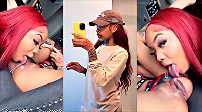 Lesbiana loca Drippin Velvet abusando del coño de Tiffany Lannette