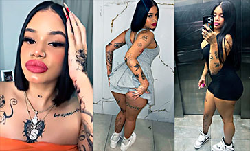 Dominicana Culona Con Un Plug En El Culo Masturbándose