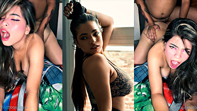 SR Wanda Potts Xxx Lo golpea pequeño y duele al principio, pero luego a Wanda Potts le gusta