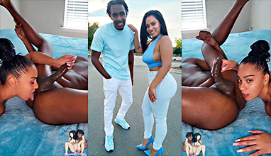 DaPhaneZ Xxx un beso negro realmente terrible hasta sacar todo su semen.