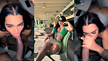 Darlyn Castillo Porn Papi no me vengas con eso, me duele, dice Darlyn cantando con un moreno