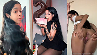 Meli Video Xxx Dominicana Flaca La Meli Abierta en 4 Mostrando el Coño