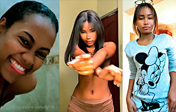 La flaca dominicana Yehidi Denicha con unas ganas terribles de follar