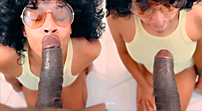 Dina Caine Xxx Cubren de leche la cara de Dina Caine usando esa gran polla.