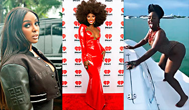 La dominicana Amara La Negra Puedes Ver Su Gran Cosa Muy Claramente En El Mar