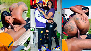 Keren Díaz Rosario Xxx @la_chapota_official La dominicana Keren Díaz cabalgando la polla de su chico al aire libre