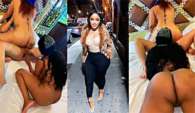 La dominicana Laura Castellanos forma tríos lésbicos en la cabina